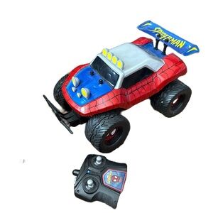 Spider-Man RC Buggy With Remote Control, No. 33138, Marvel Car Red Blue